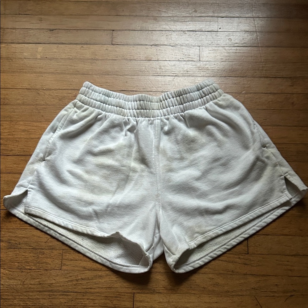 Women's White Shorts